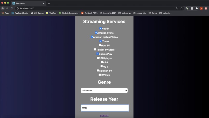 ZotFlix – screenshot 1