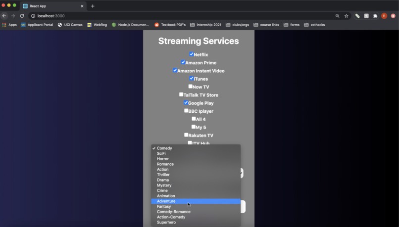 ZotFlix – screenshot 2