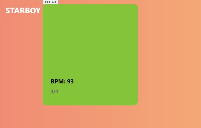 Spotify BPM and Key Signature  – screenshot 1