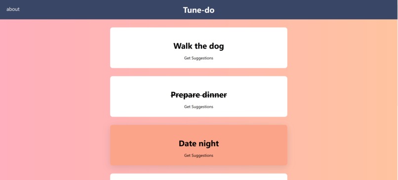 Tune-Do – screenshot 1