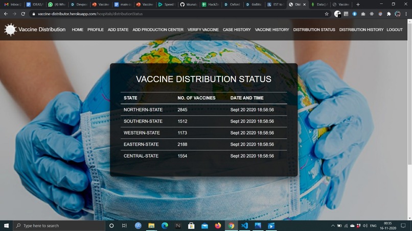 VACCINE DISTRIBUTOR – screenshot 6
