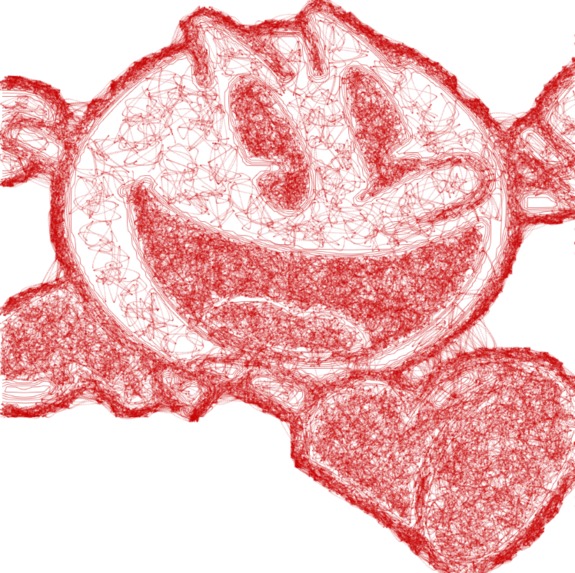 Scribble Algorithm – screenshot 2