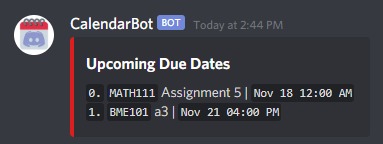 AgendaBot – screenshot 1