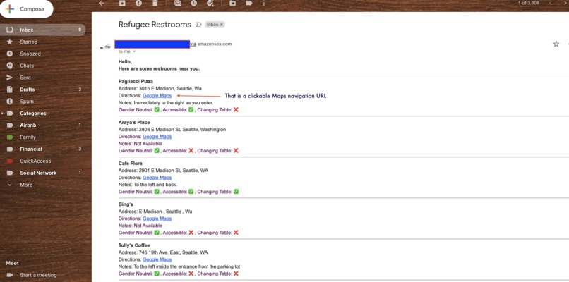 Refugee Restrooms – screenshot 2