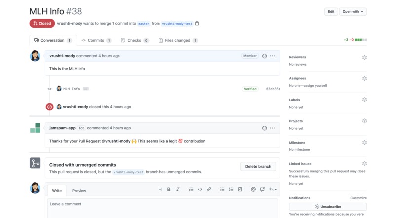 JamSpam – screenshot 1