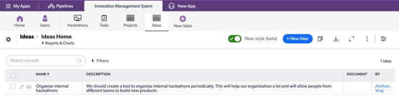 Innovation Management System – screenshot 7