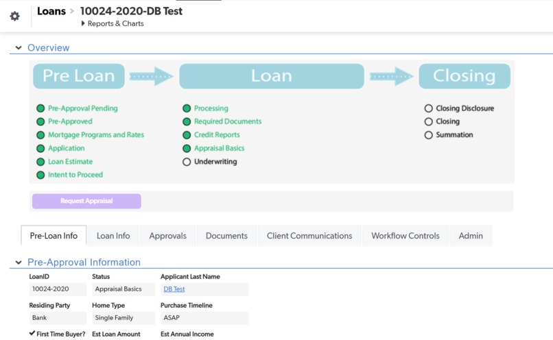 PaperFree Bank - Mortgage Processing – screenshot 2