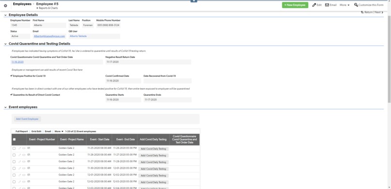 Construction CoVid Screening and Control – screenshot 3