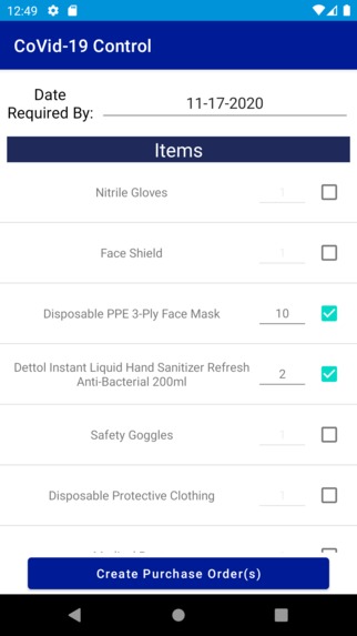 Construction CoVid Screening and Control – screenshot 8