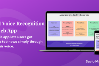 AI Voice Recognition News App