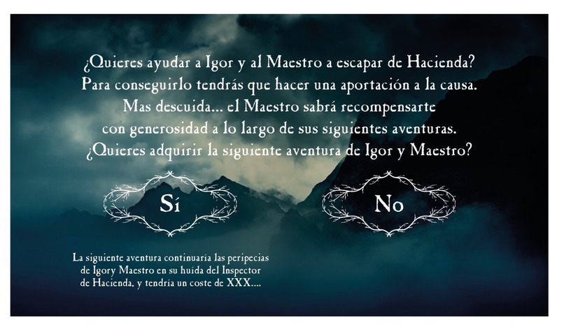 Noviembre nocturno: las aventuras de Igor y el Maestro – screenshot 3