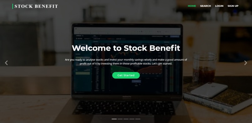 Stock benefit – screenshot 1