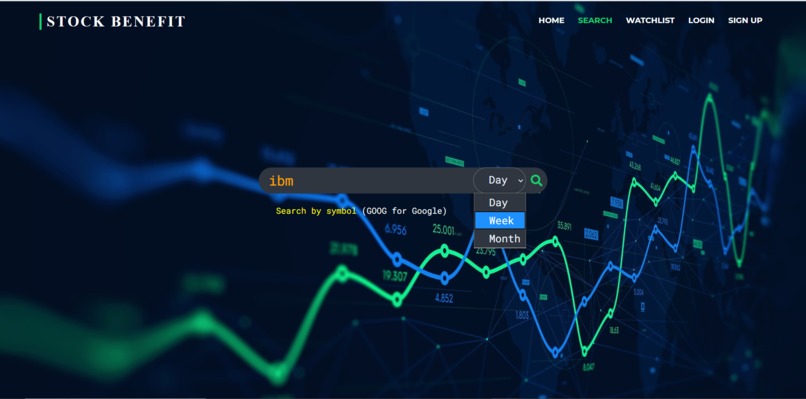 Stock benefit – screenshot 2