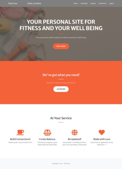 take.care – screenshot 3