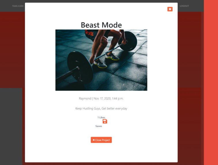 take.care – screenshot 4