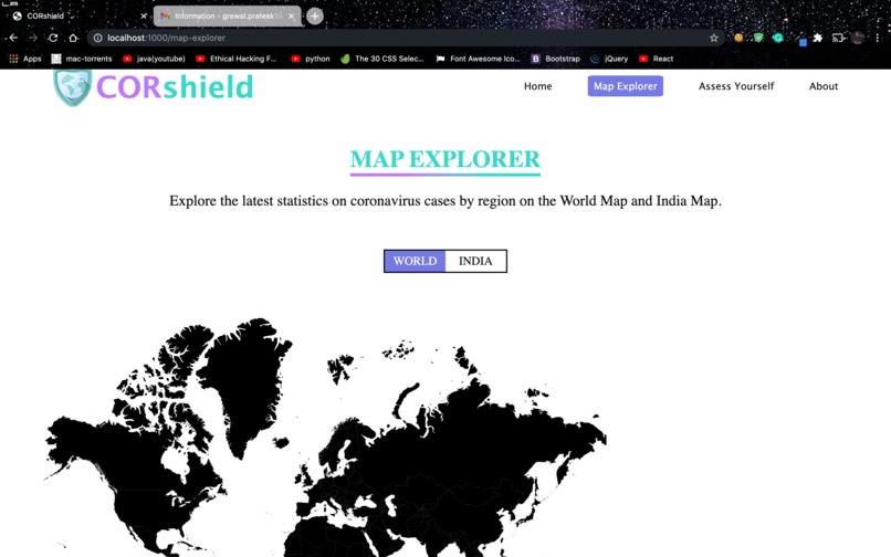 CORshield – screenshot 1