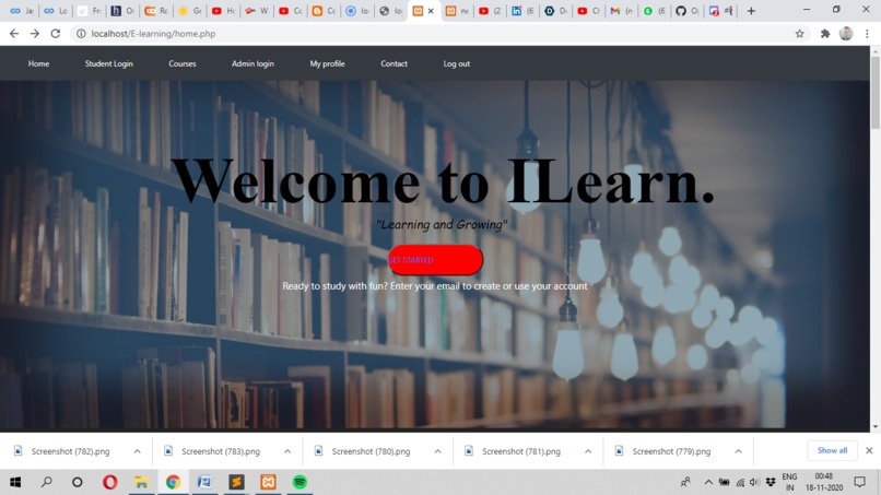 ILearn-Online learning platform to develop or enhance skills – screenshot 1