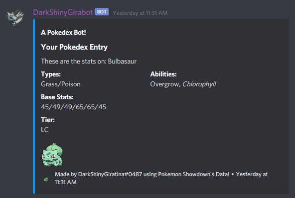 DarkShinyGirabot – screenshot 2