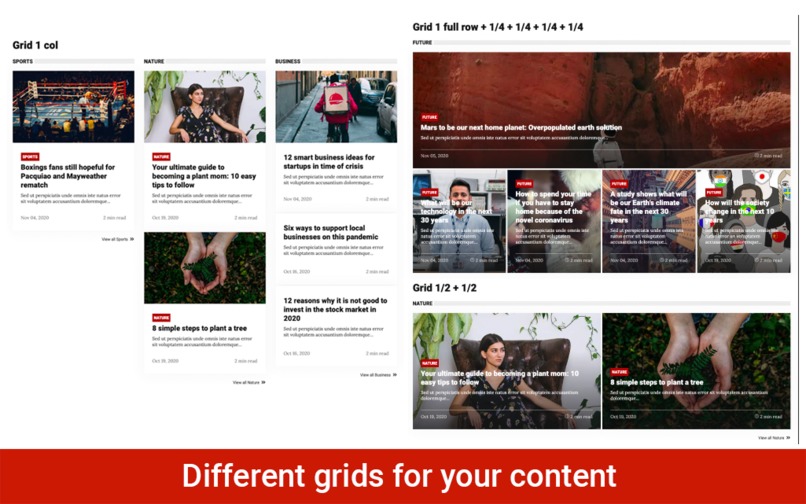 HubSpot Magazine Theme – screenshot 2