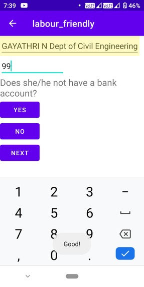 Labour_friendly app to help labourers open account in banks. – screenshot 4