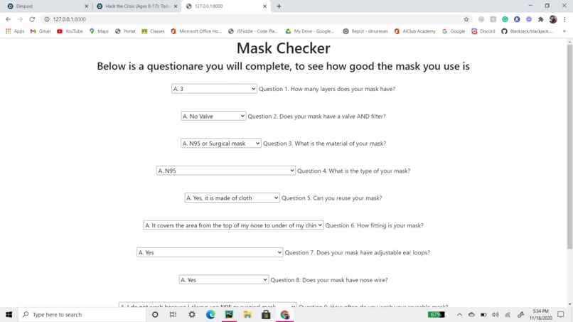 Mask Checker – screenshot 2