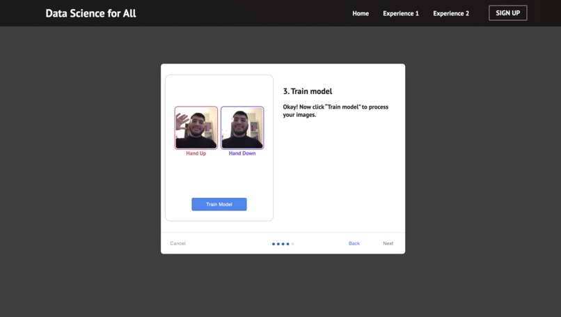 Data Science for all – screenshot 2