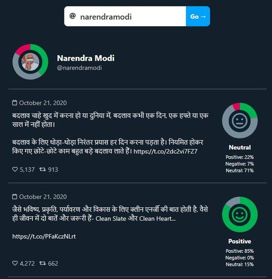 Let's analyse twitter : Twitter-Analyse – screenshot 1