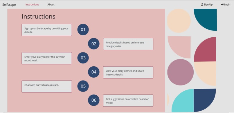 Selfscape ~ your perfect mood analyst – screenshot 2