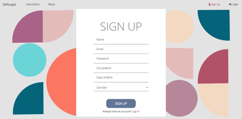 Selfscape ~ your perfect mood analyst – screenshot 3