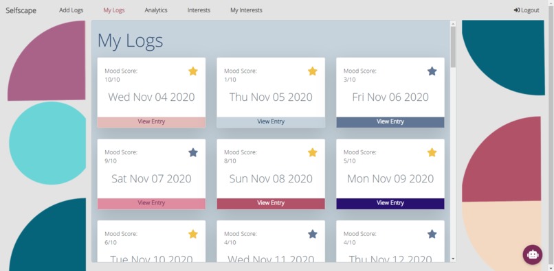 Selfscape ~ your perfect mood analyst – screenshot 5