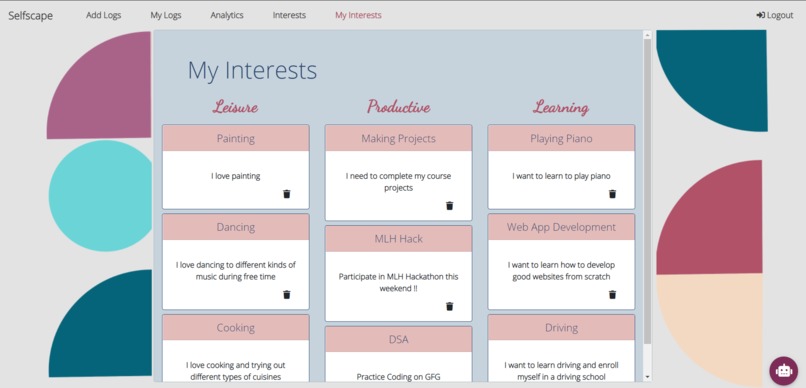 Selfscape ~ your perfect mood analyst – screenshot 7