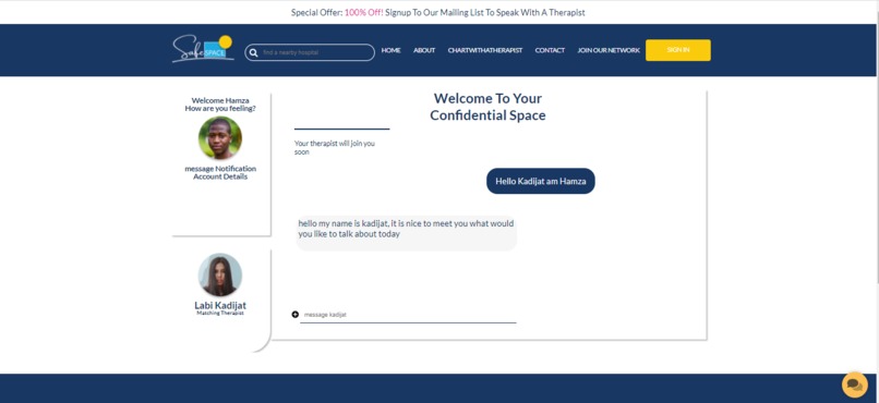 SafeSpace – screenshot 1
