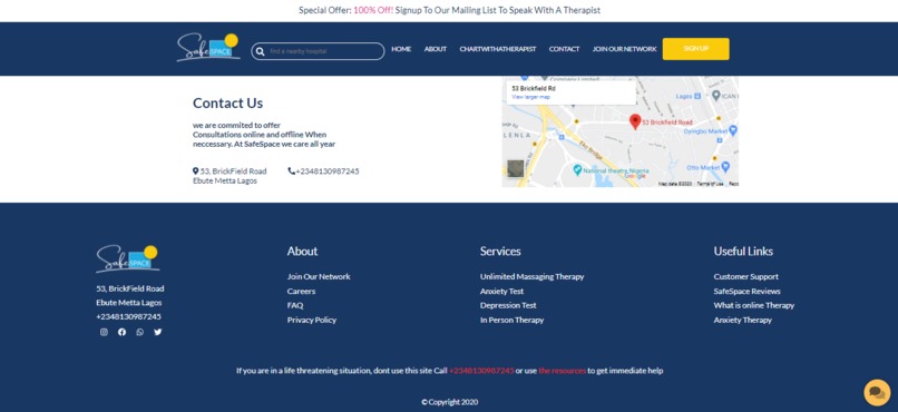 SafeSpace – screenshot 2