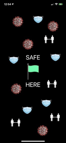 safeHERE – screenshot 1