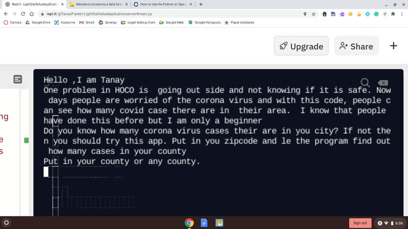  Covid-19 amount finder-Tanay Parikh's project – screenshot 3