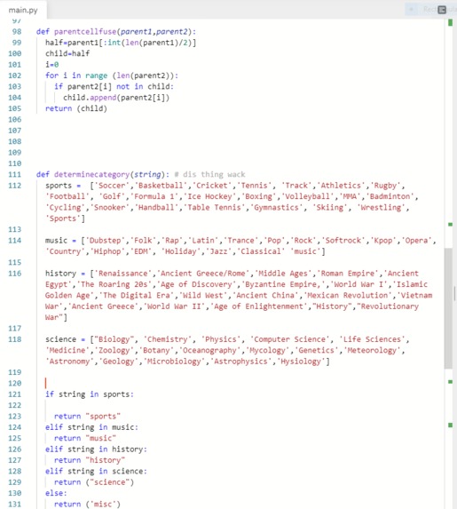 Genetic Algorithm for Grouping Students of Similar Interests – screenshot 3