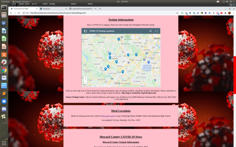 Coronavirus Help – screenshot 7