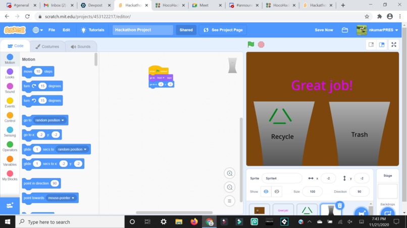 Water pollution project  – screenshot 2