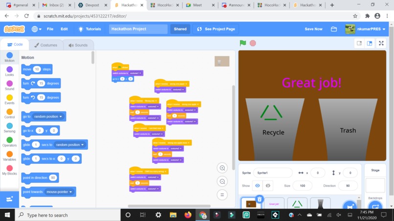 Water pollution project  – screenshot 4