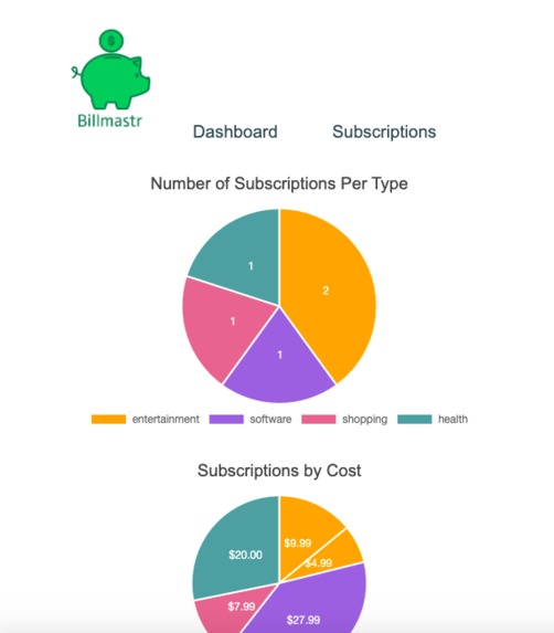 Billmastr – screenshot 2