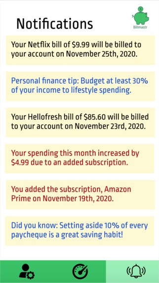 Billmastr – screenshot 6