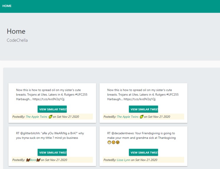 Twitter Friend Finder – screenshot 1