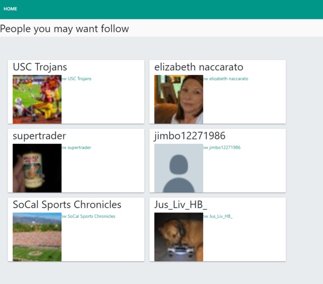 Twitter Friend Finder – screenshot 2