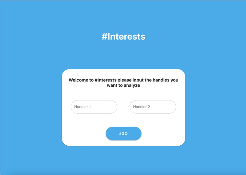 #Interests – screenshot 2