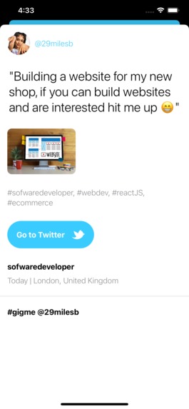 #gigme – screenshot 7