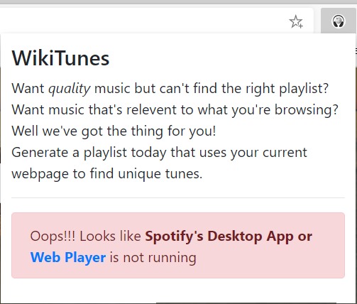 WikiTunes – screenshot 1