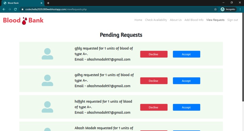 Blood Finder Bot – screenshot 9