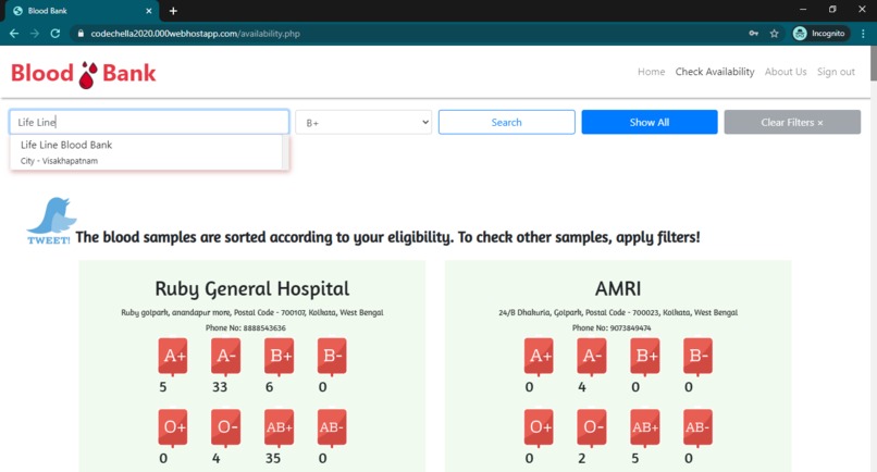 Blood Finder Bot – screenshot 5