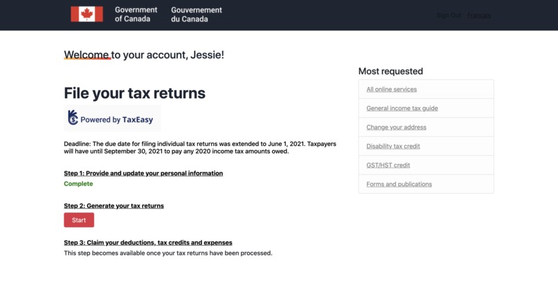 TaxEasy – screenshot 2