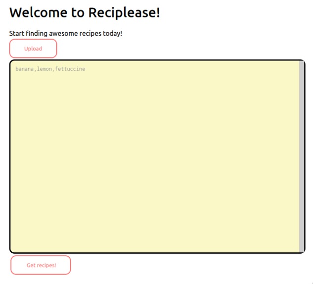 Reciplease – screenshot 2
